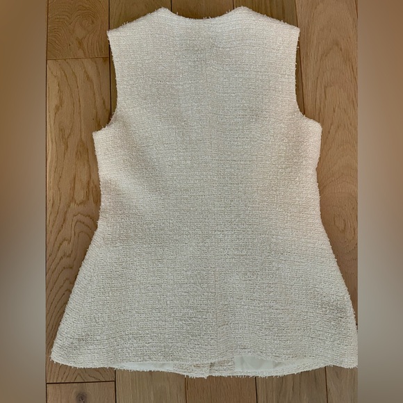 Anna Quan Bailey Cream Tweed Vest - Picture 3 of 3
